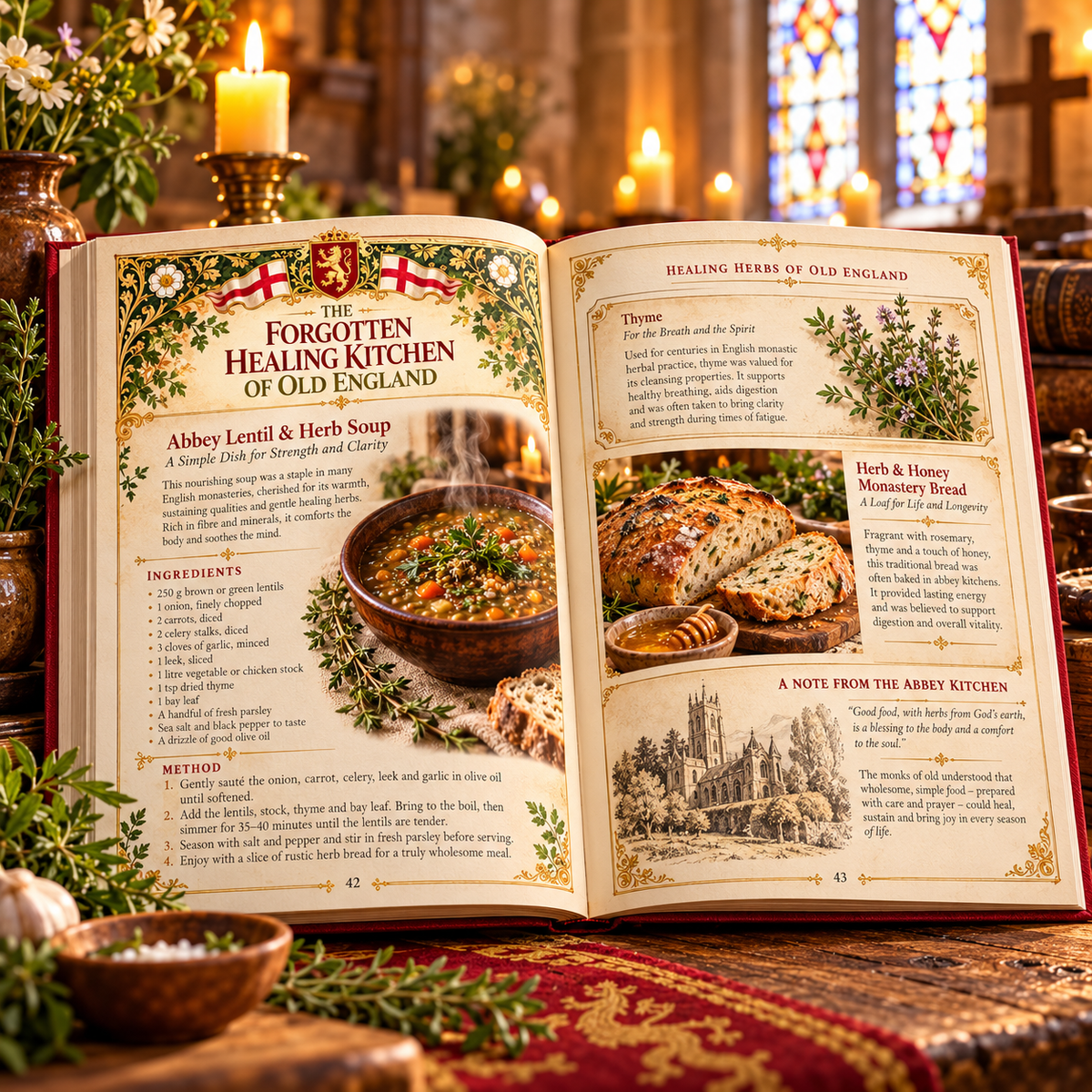 THE FORGOTTEN HEALING KITCHEN OF OLD ENGLAND