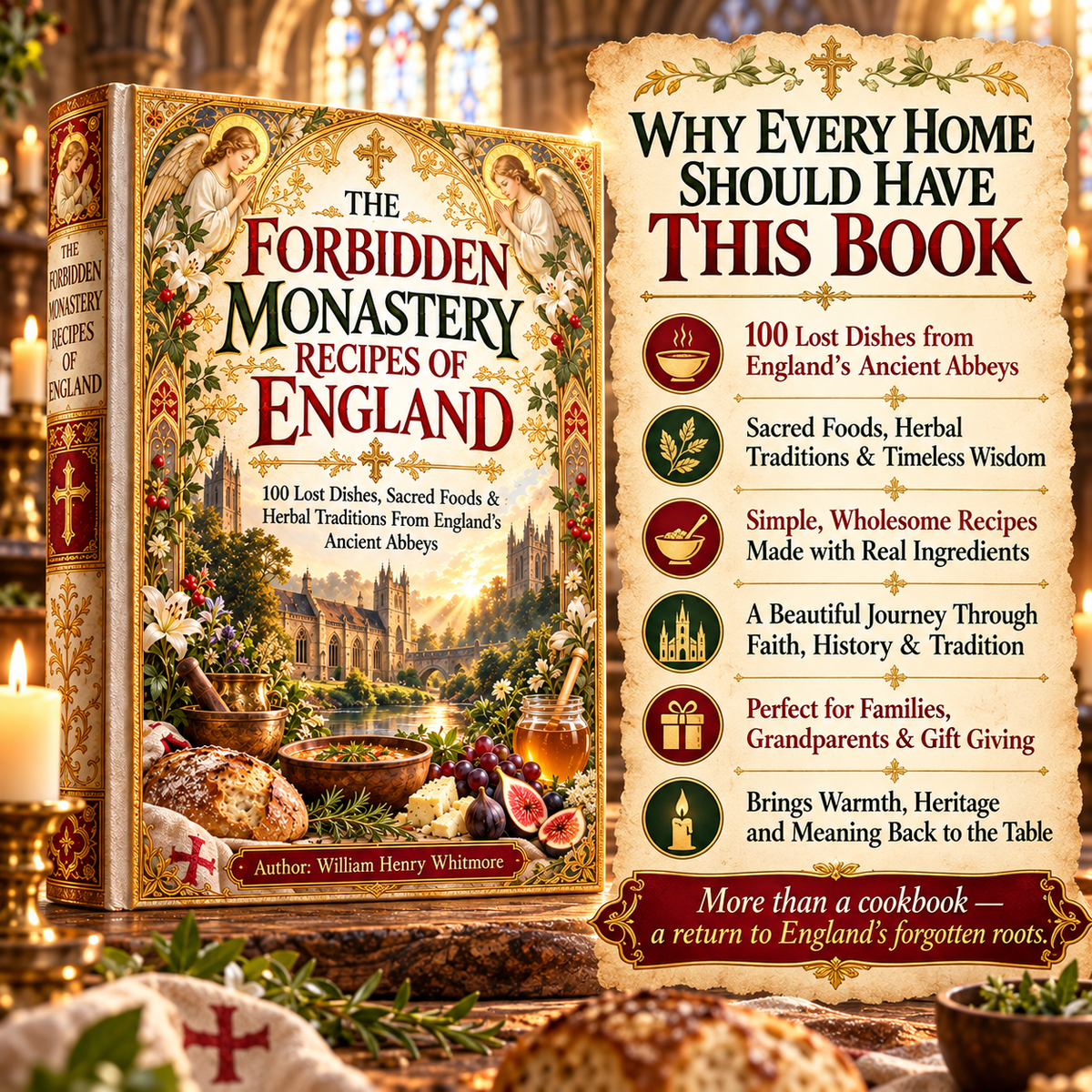 THE FORBIDDEN MONASTERY RECIPES OF ENGLAND